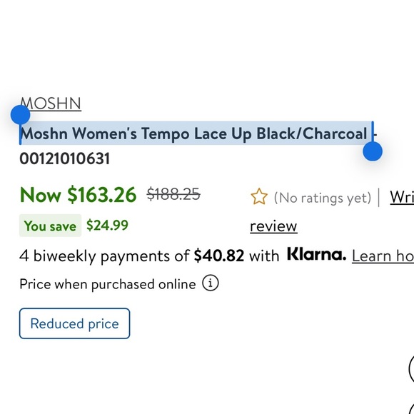 Leather Moshn by Klogs NWT Tempo Lace Up Black/Charcoal shoes size 6. - Picture 8 of 11